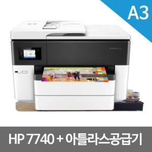 HP 오피스젯 프로 7740 A3 와이드 포맷 복합기 잉크포함 (아틀라스2500ml/무한장착포함)